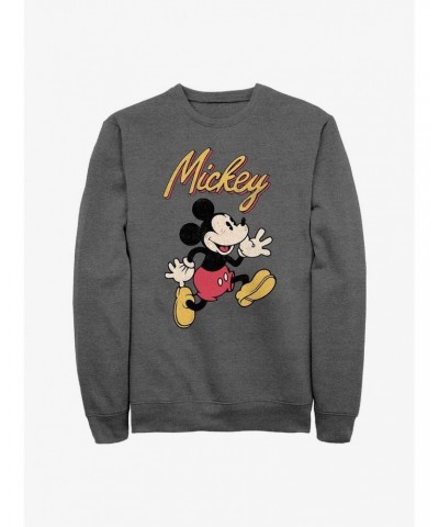 Disney Mickey Mouse Vintage Mickey Sweatshirt $16.61 Sweatshirts
