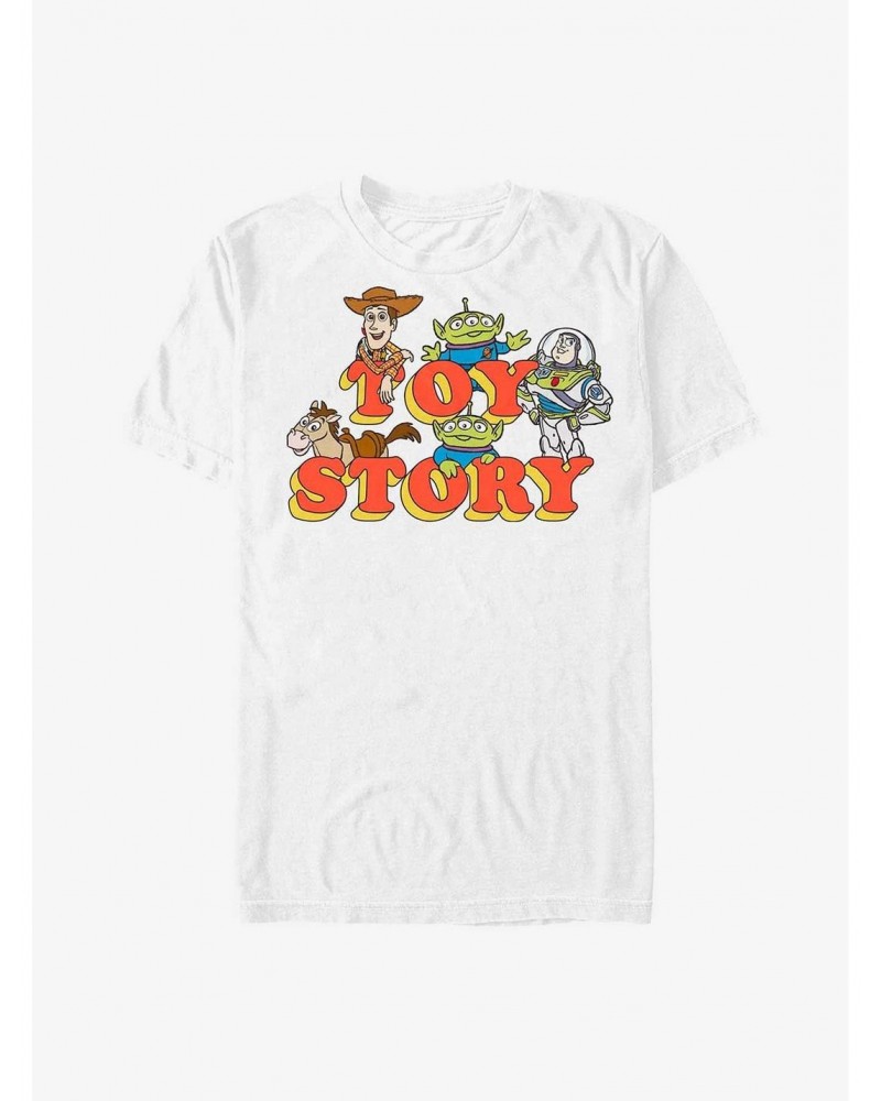 Disney Pixar Toy Story Woody, Buzz, & Friends T-Shirt $8.13 T-Shirts