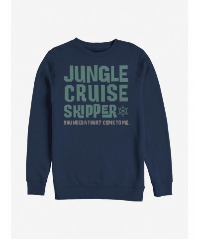 Disney Jungle Cruise Skipper Crew Sweatshirt $17.71 Sweatshirts