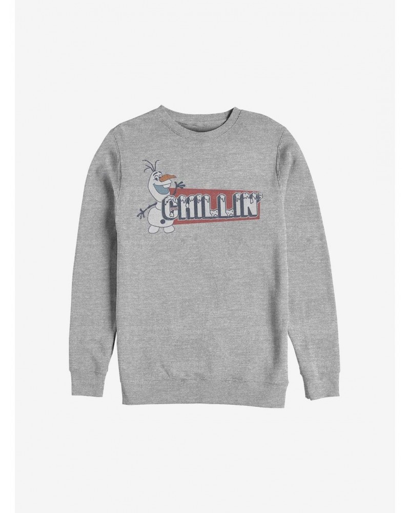 Disney Frozen Olaf Chillin' Sweatshirt $11.44 Sweatshirts