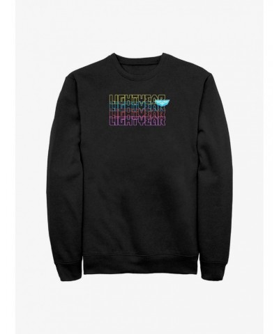 Disney Pixar Lightyear Stacked Sweatshirt $18.08 Sweatshirts