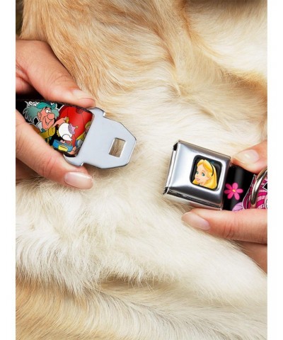 Disney Alice In Wonderland Encounters In Wonderland Seatbelt Buckle Dog Collar $8.47 Pet Collars