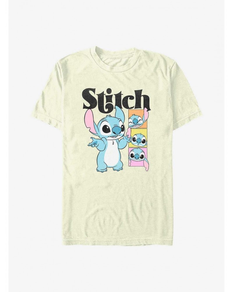 Disney Lilo & Stitch Faces of Stitch T-Shirt $8.13 T-Shirts