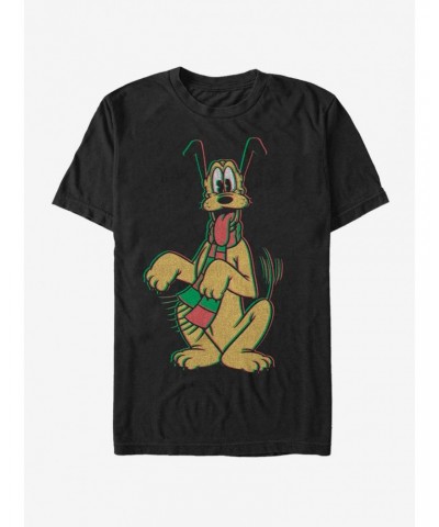 Disney Pluto Holiday Colors T-Shirt $8.84 T-Shirts