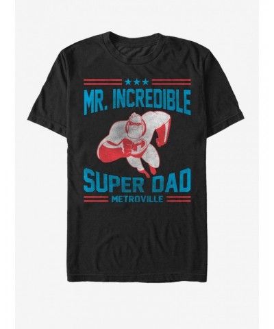 Disney Pixar The Incredibles Athletic Super Dad T-Shirt $11.23 T-Shirts
